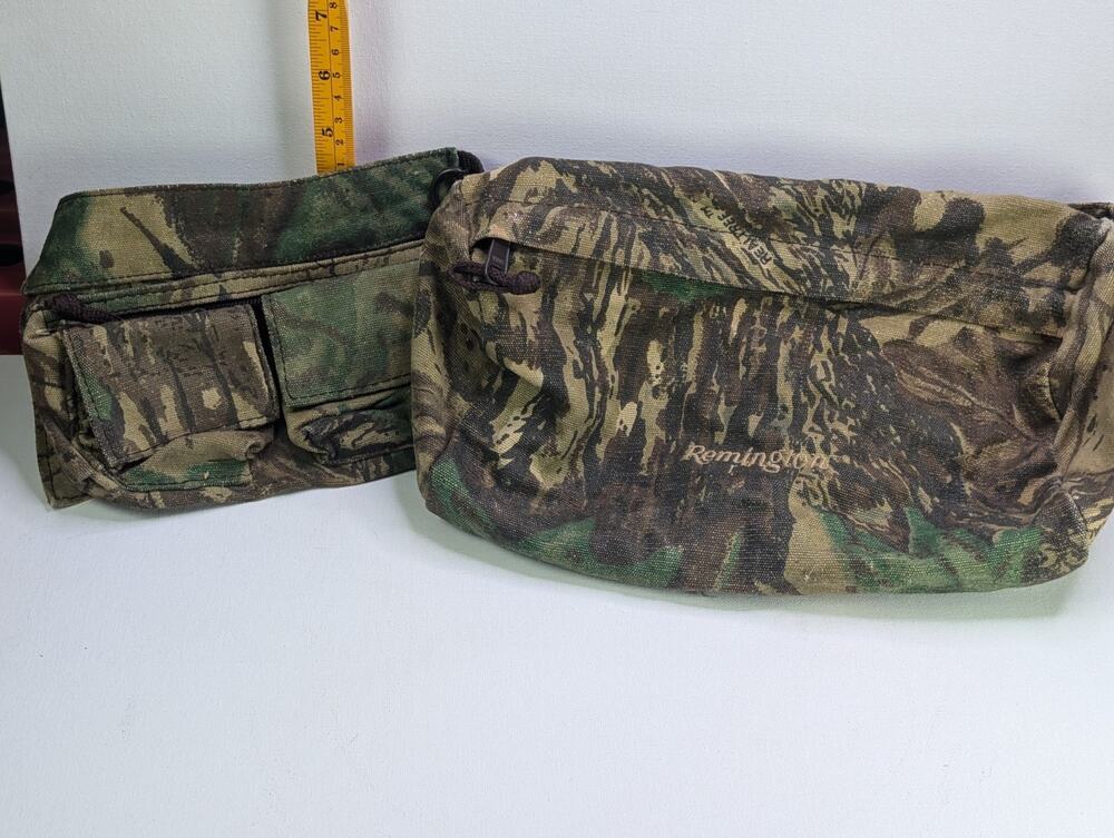 Remington Camo Hunting Waist Pack Fanny PackMulti Pocket Utility Belt Outdoor